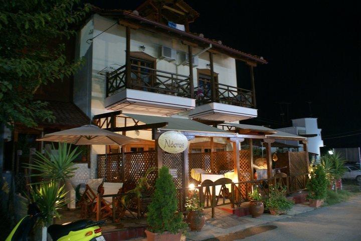 Nostos Rooms Амолиани Экстерьер фото